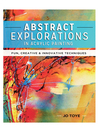 Cover image for Abstract Explorations in Acrylic Painting